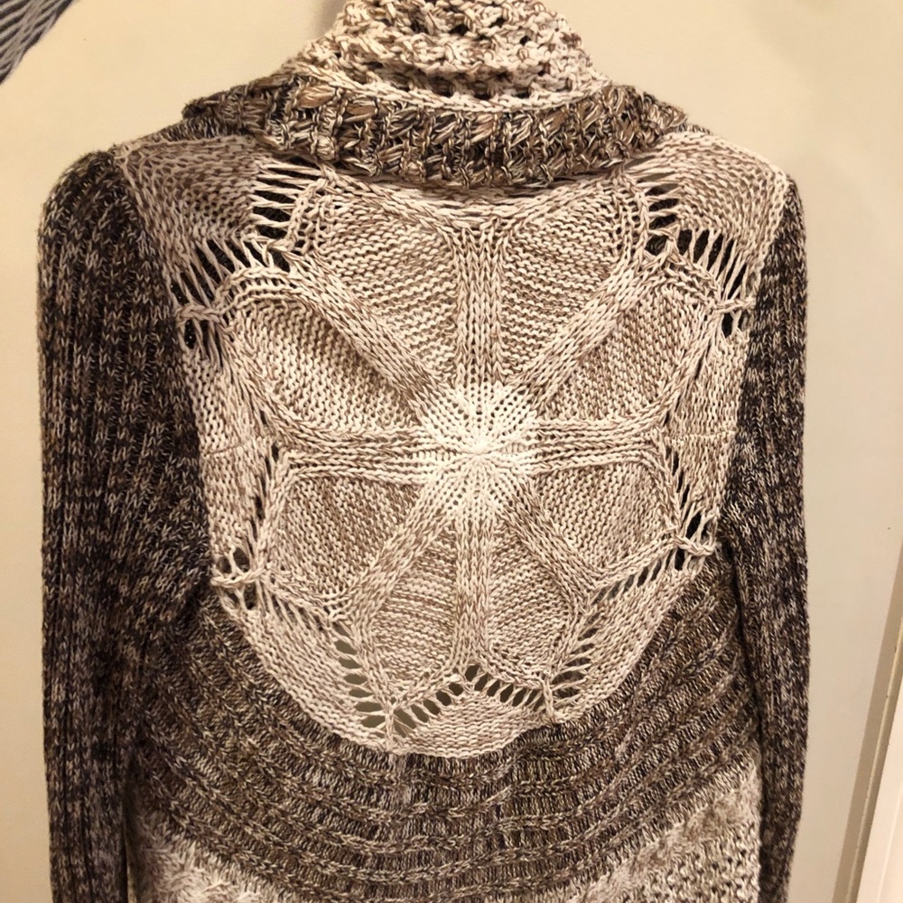 Open sweater